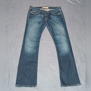 Buckle BKE Madison Boot Stretch Women's Blue Jeans, Size 29x31.5